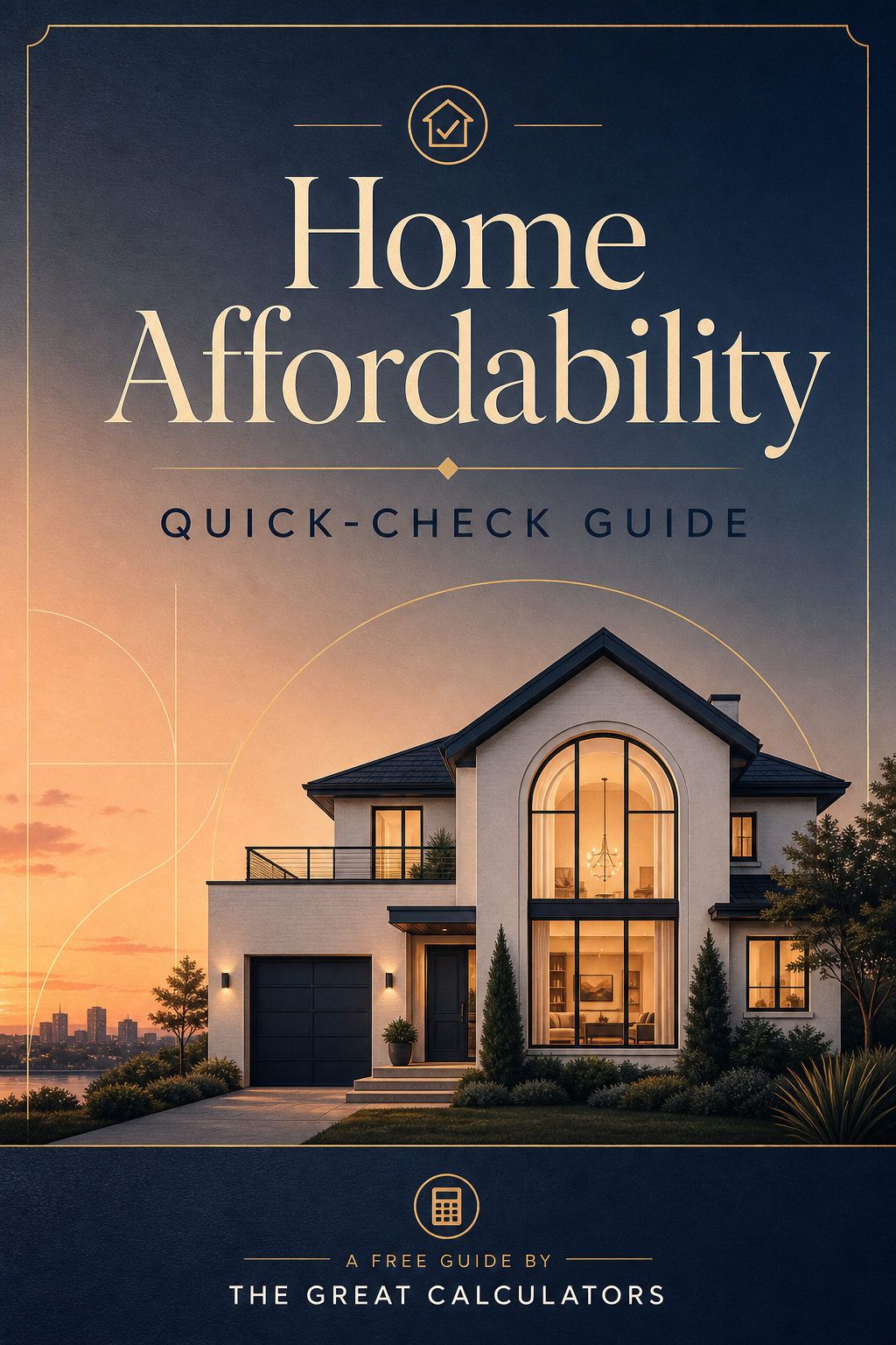 Home Affordability Quick-Check Guide — cover